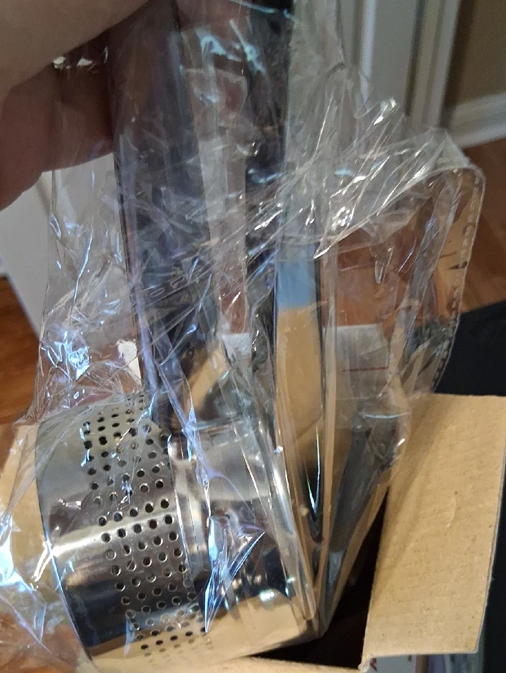 Potato Ricer - Stainless Steel Makes Smooth Potatoes, Purees, Baby Food